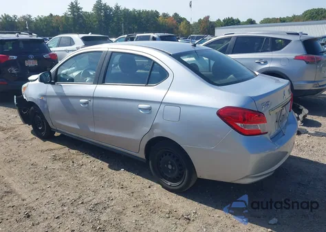 2020 Mitsubishi Mirage G4 Es z USA, uszkodzony, nr VIN ML32F3FJ8LHF12271